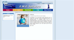 Desktop Screenshot of ewe-software.de